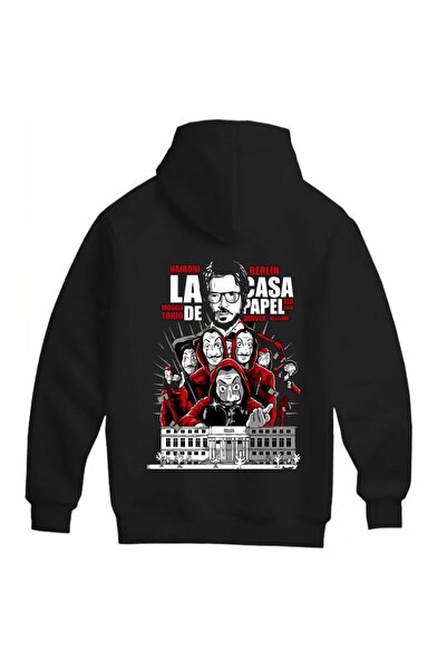 SVART WEAR La Casa De Papel Unisex Oversize 100% Cotton Sweatshirt