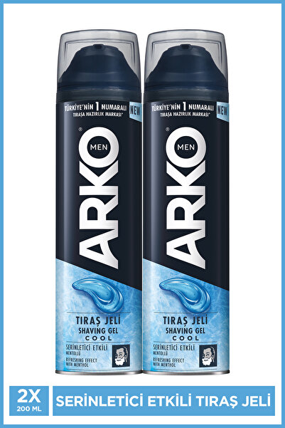 Arko Men Cool Tıraş Jeli 2x200ml