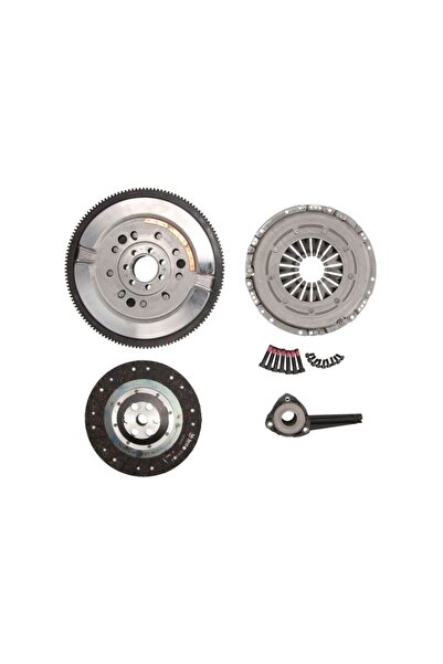 VALEO Kit Set de Ambreiaj cu Rulment si Volant cu Masa Dubla (230mm) Renault ...