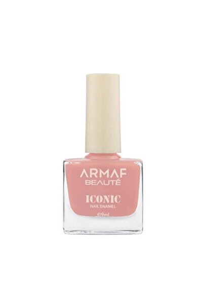 Armaf Beaute Iconic Nail Enamel 077 Salmon, 9ml | High Shine Nail Polish | Ch...