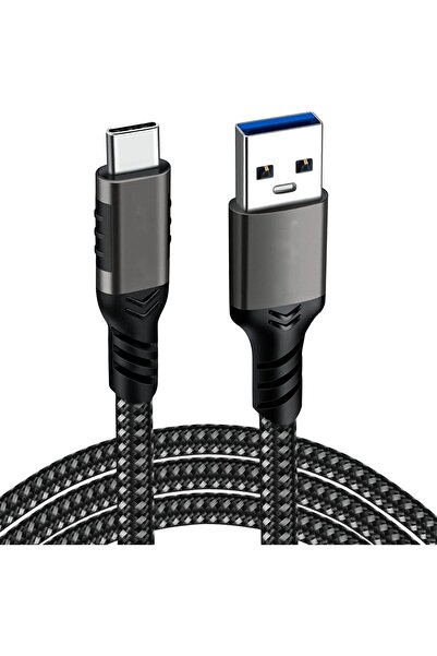 Ctoby كابل USB من النوع C مجدول من النايلون بطول 5 متر، USB 3.1/3.2 بسرعة 10 ...