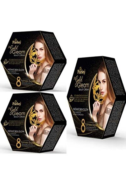 PARLEY 24k Gold Gleam Beauty Cream Jar 3 Pcs