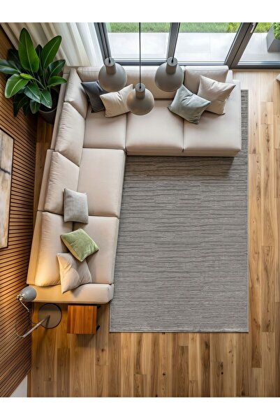 HALICIM COLLECTION TR Miami MI005 Gri 160 x 240 Modern Yumuşak Dokulu Halı