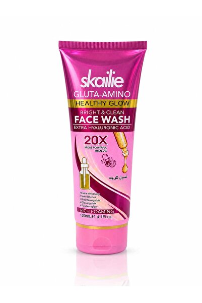 skailie غسول الوجه سكايلي Gluta-Amino Healthy Glow Face Wash – 120m