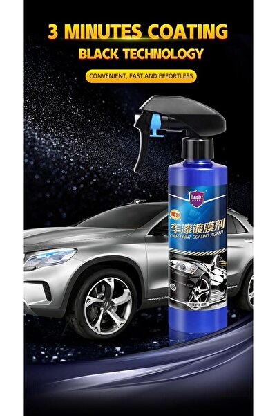 Generic Car Paint Coating Agent - 255ML Nano Ceramic Car Wax Spray for Long-L...