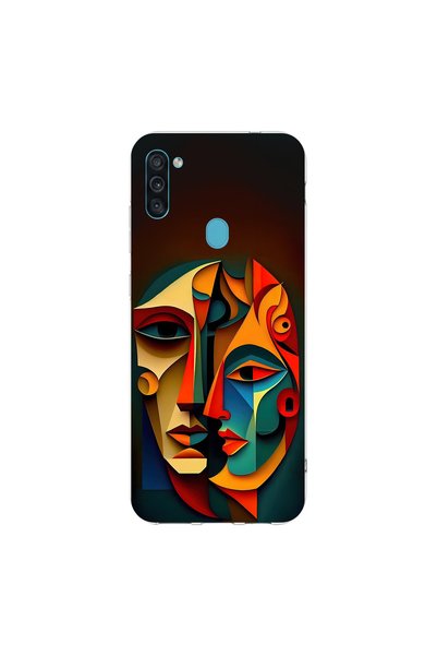 PPKin Samsung Galaxy M11 Compatible Table 6 B Designed Transparent Case