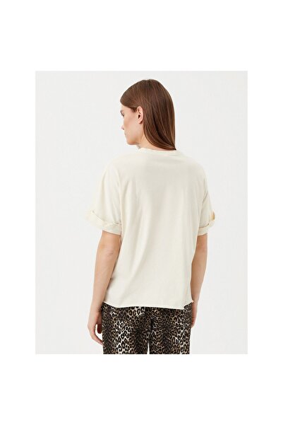 ONLY Tricou de damă 15339887 Bej