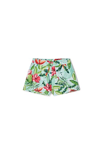 MAYORAL Șorturi de fată din material textil 3908 Verde