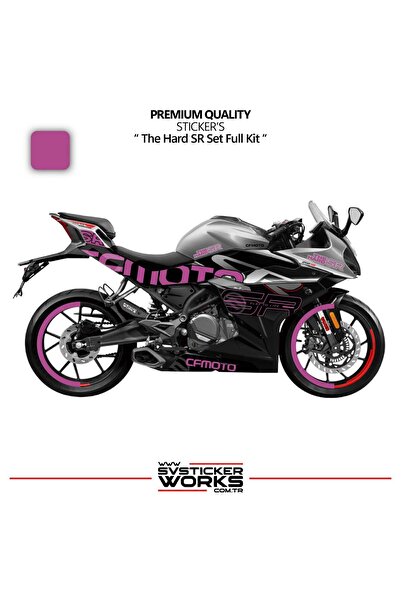 ARONA Cfmoto 250sr the hard sr sticker set - high quality decal kit with whee...