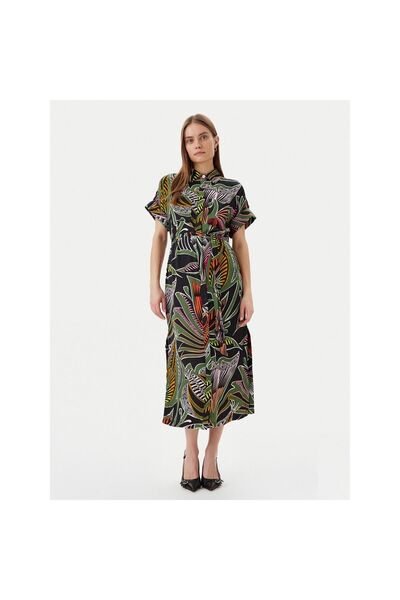 Lola Casademunt Rochie cămașă de damă LS2516059 Multicoloră