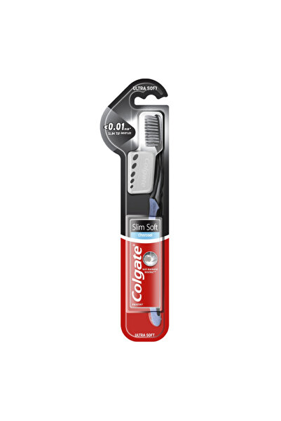 Colgate ΟΔΟΝΤΟΒΟΥΡΤΣΑ SLIM SOFT - (CHARCOAL) (SOFT)