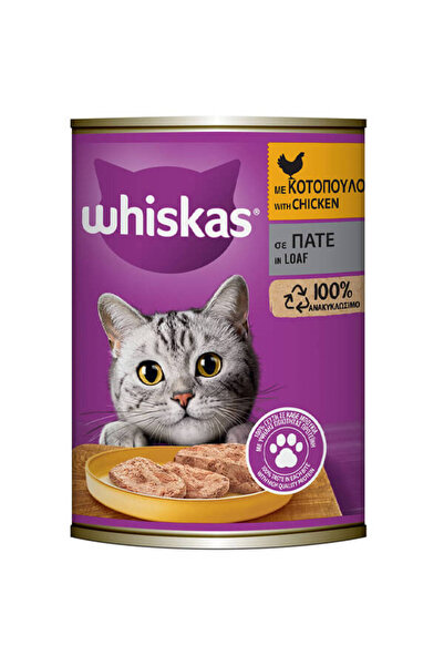 Whiskas ΓΑΤΟΤΡΟΦΗ ΠΑΤΕ 400gr - (ΚΟΤΟΠΟΥΛΟ)