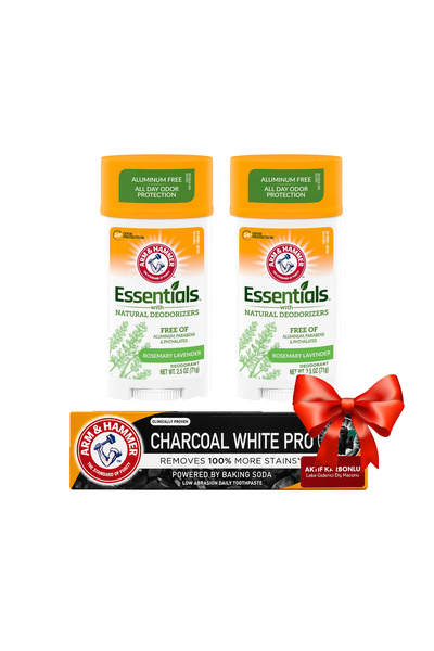 Arm&Hammer Arm & Hammer Essentials (Taze Biberiye Lavanta, Alüminyumsuz) Deod...