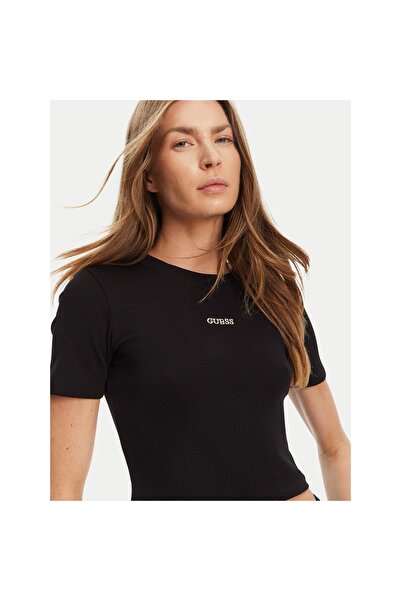 Guess Tricou de damă V5YP08K8RT2 Negru