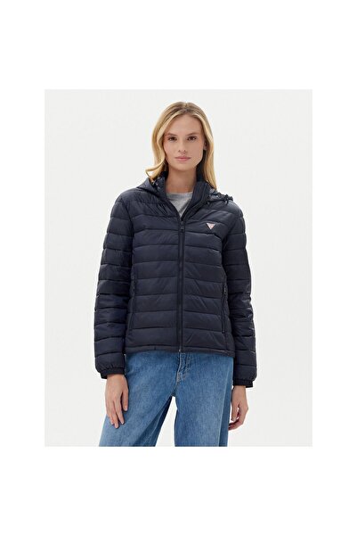 Guess Jeans Jachetă de tranziție pentru femei W5RL99WHAB2 Bleumarin