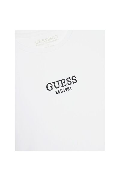 Guess Tricou de fată J4BI34J1314 Alb