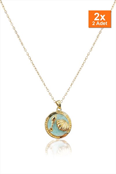Bozhi Steel Necklace Gold 45cm Stylish Gift
