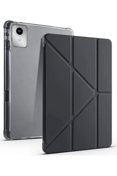 TUROTTO Lenovo Tab M11 TB-330FU TB-330XUİle Uyumlu Katlanır Yatay ve Dikey St...