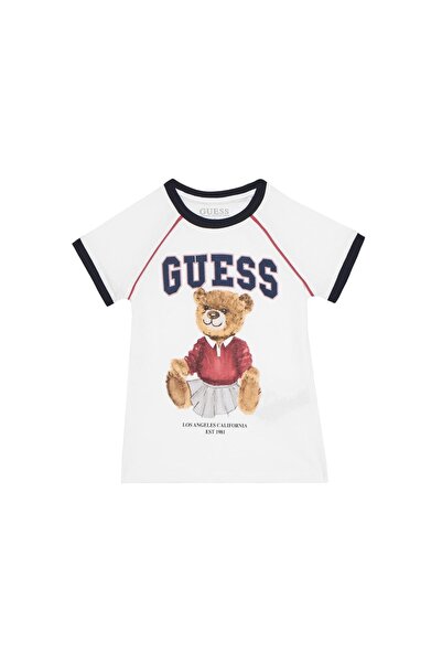Guess Tricou de fată J5YI21K8HM4 Alb