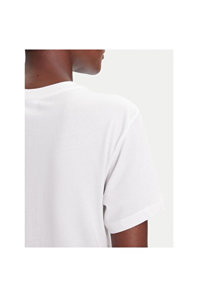 Desigual Tricou de damă 25WWTK50 Alb