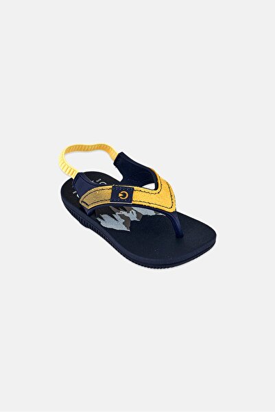Cartago Toddlers Boy Dakar Plus Slip On Slippers, Navy Blue