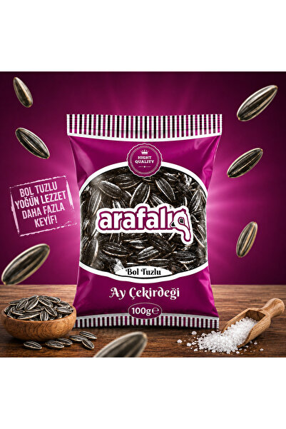 arafalık Bol Tuzlu Ay Çekirdeği 100 Gr