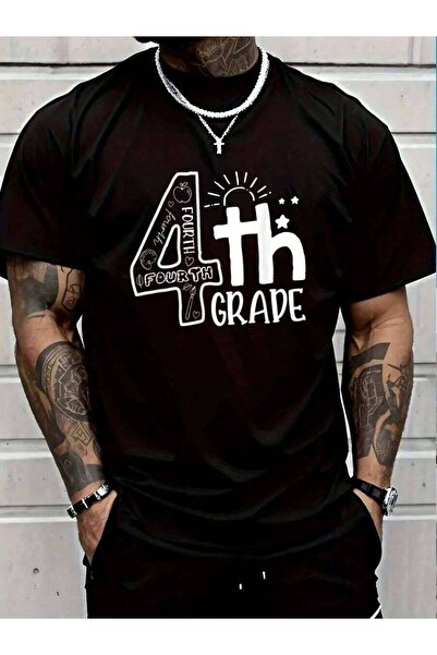 45 BPM 100% Cotton Hello 4th Teacher Boys And Team Fourth Grade Girls Men's B...