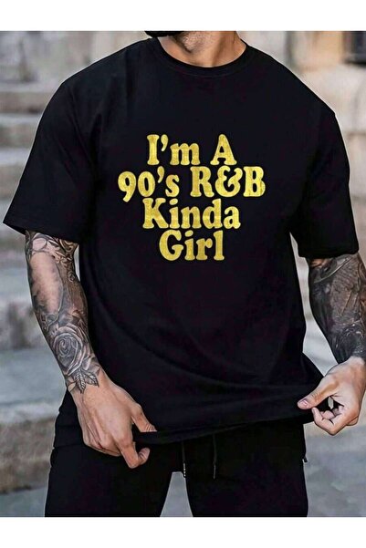 799 تي شيرت صيفي كلاسيكي للرجال والنساء من القطن 100%، بتصميم 'I'm A 90's R&B...