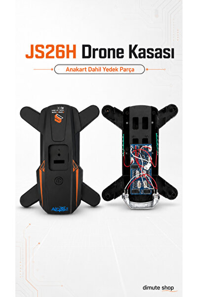 Dimute Shop JS26H DRONE KASASI ANAKART DAHİL