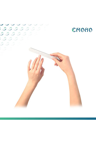 Generic Brand لافا مبرد الاظافر الأبيض - شدة 150 مبرد