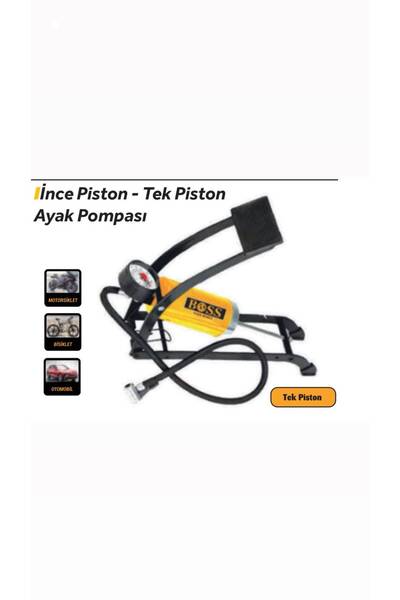 Genel Markalar Ayak Pompası İnce Piston Tek Piston