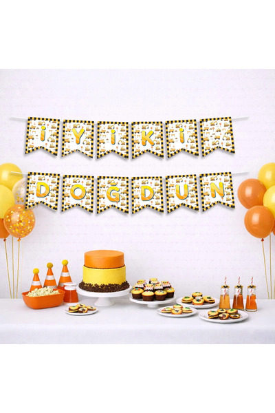 luvissi shelves Construction Good Job You Made It to Your Birthday Banner - D...