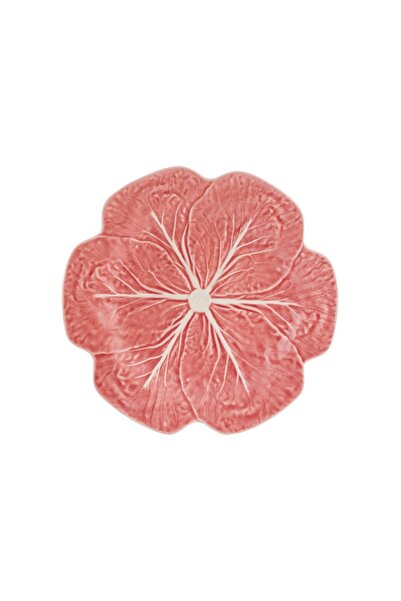 Bordallo Pinheiro - Pembe Lahana Servis Tabağı 26.5cm
