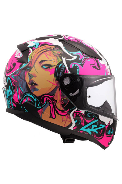LS2 Rapid 2 Cyberg Kapalı Kask