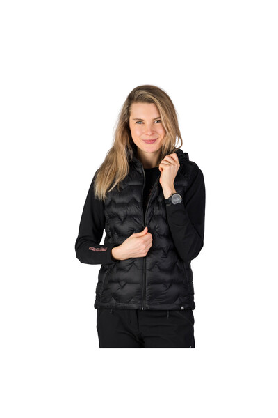 NORTHFINDER VE-4520OR vestă izolată de exterior pentru femei ISABE, Negru