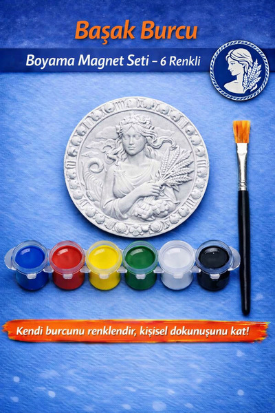 Başak Burcu Boyama Magnet Seti