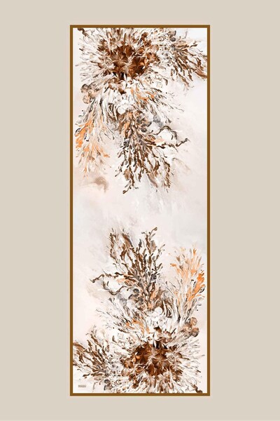 Maisa Tiny Cotton Silk Shawl 70*190