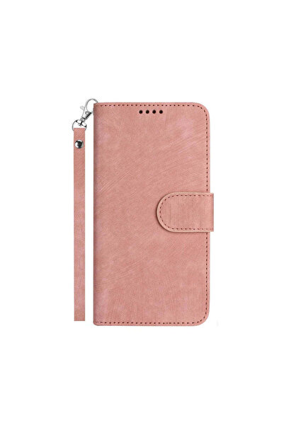EXCLUSIVE Husă portofel pentru Apple iPhone 13, Roz deschis