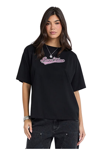 Guess Jeans T-Shirt W5BI31K8HM0-JBLK - Black - l