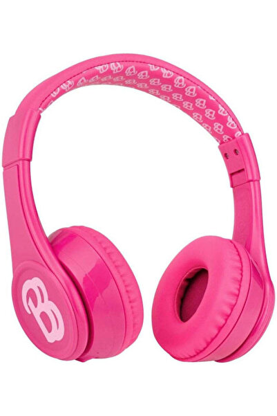 ekids Ασύρματα ακουστικά κεφαλής Barbie Bluetooth με ραδιόφωνο και 3 ώρες λει...