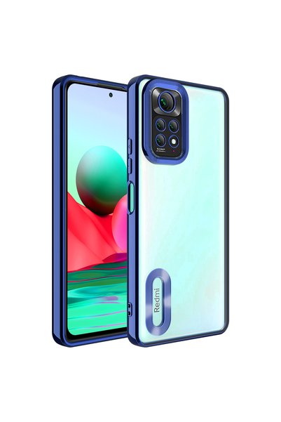 Giz Story حافظة هاتف Xiaomi Redmi Note 11 Global مع حماية لعدسة الكاميرا وشعا...