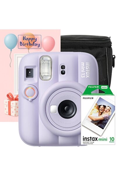 Fujifilm Set cadou complet instax mini 13 Dreamy Purple, mov + film cu 10 exp...