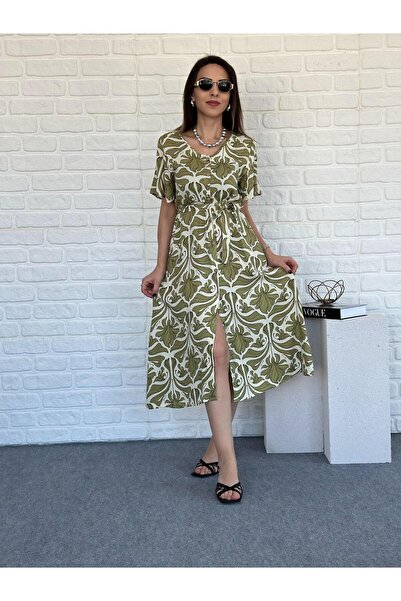Goncalya Shirt Dress Khaki