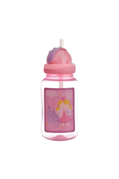 OEM Sticlă apă copii, model pai, 400ml – băut ușor și sigur pentru copii