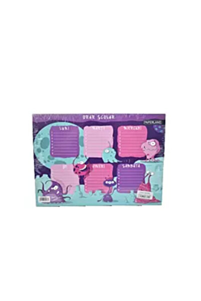 PAPERLAND Asortate - Orarizare, Multicolor