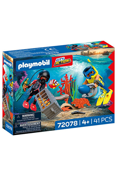 Playmobil Δράση στην Πόλη - Υποβρύχια Αστυνομική Επιχείρηση 72078
