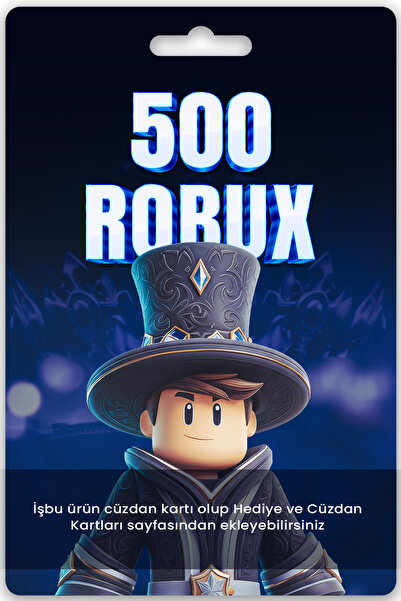 AtaGame 5 USD Robux Cüzdan Kodu - 500 Robux