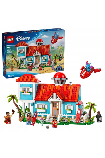 LegoPazar Lego Casa de la Plajă a lui Lilo & Stitch 43268