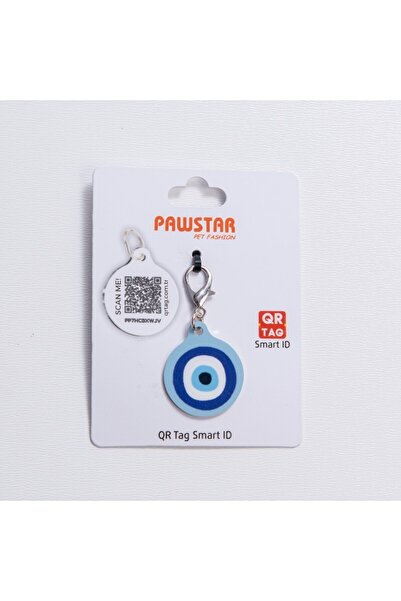 Pawstar Charm Desenli Qr Tag Evcil Hayvan Künyesi İsimlik Pet Tag Köpek Künye...