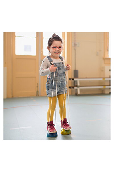 BS Toys Joc de echilibru cu picioroange din lemn